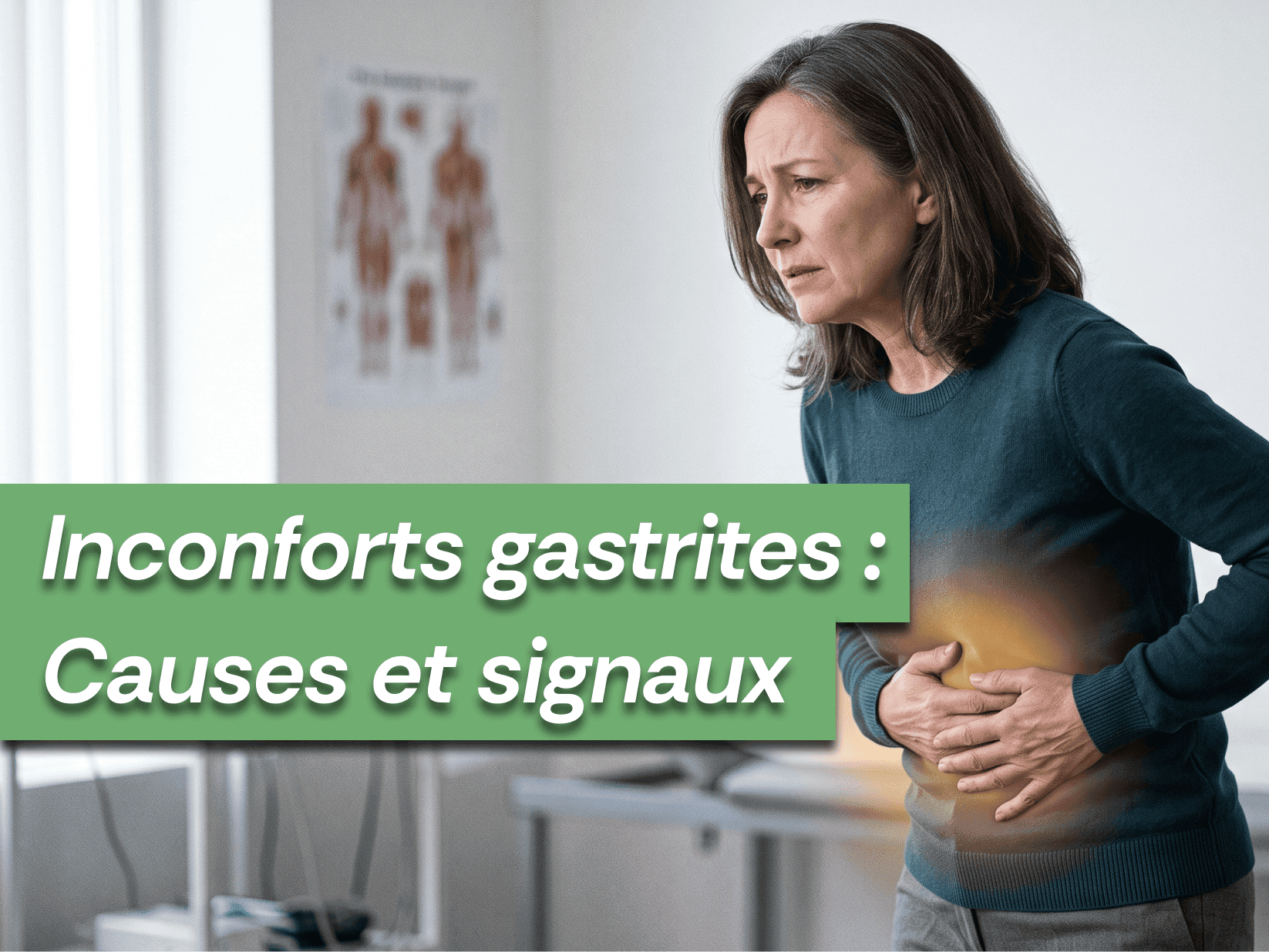 Inconforts de la gastrite : comment les reconnaître et en identifier les causes possibles