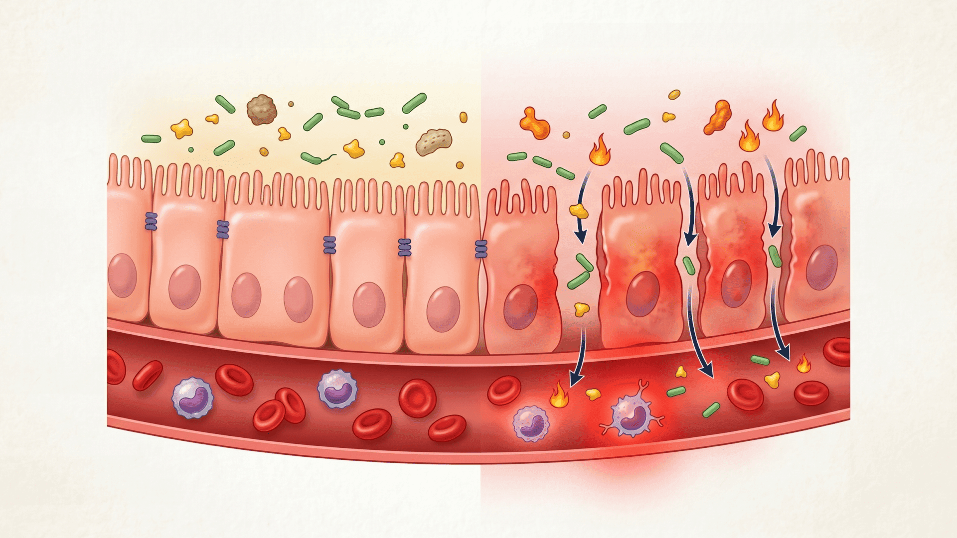 Perméabilité intestinale : comprendre et agir sur l'hyperperméabilité