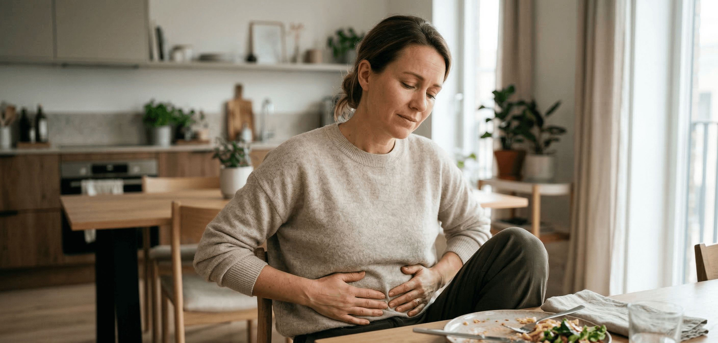 Douleurs abdominales après les repas : pourquoi ça dure et comment y voir plus clair
